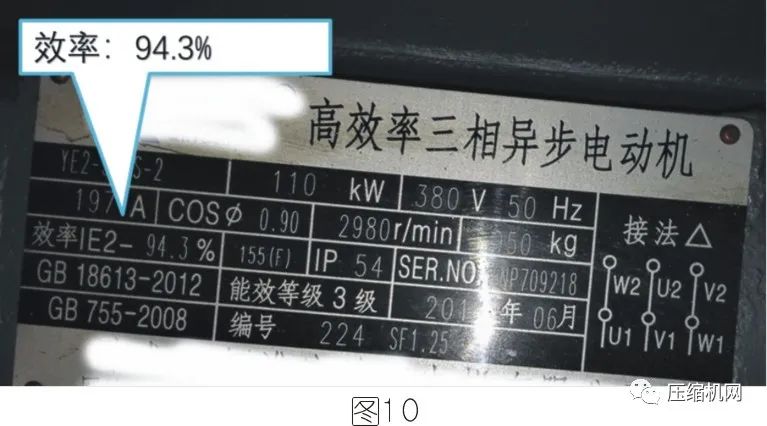 空壓機電機銘牌全面解讀，超詳細